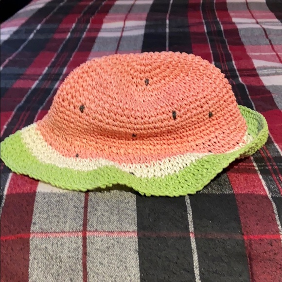 Gymboree Girls Watermelon Hat - Never Worn - Picture 2 of 4